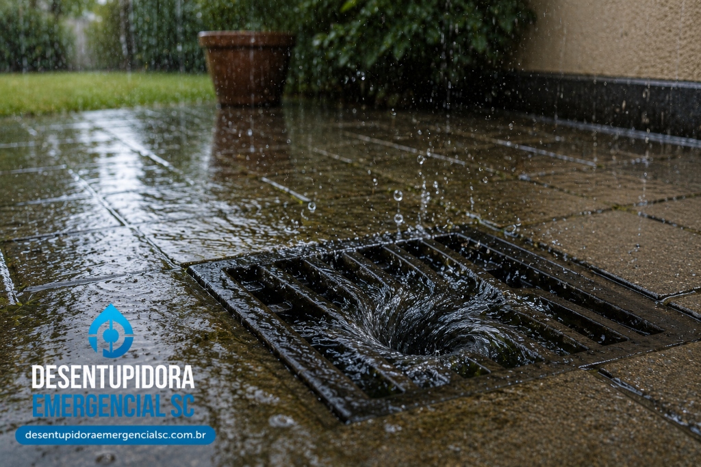 Quintal Alagado na Chuva? Como Desentupir o Ralo Pluvial