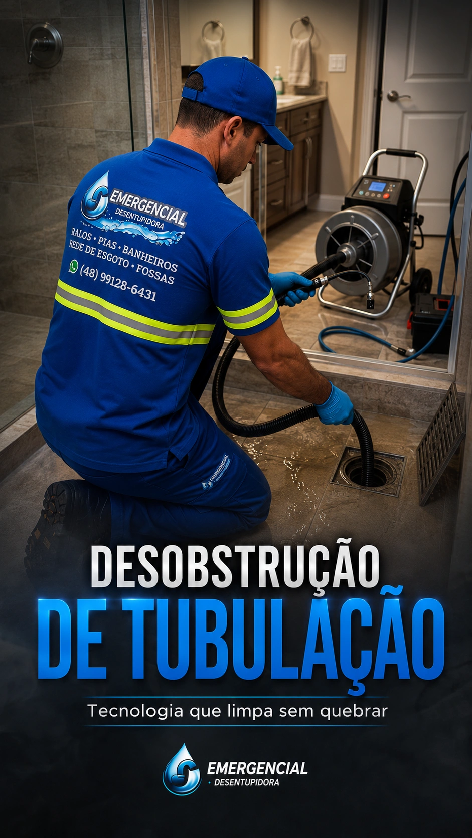 Desobstrução de Tubulação em Florianópolis